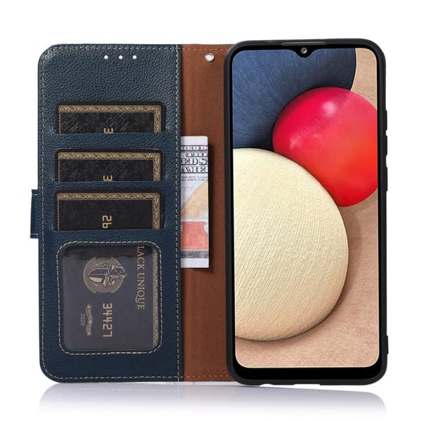KHAZNEH Xiaomi Redmi 10 Plånboksfodral - Blå