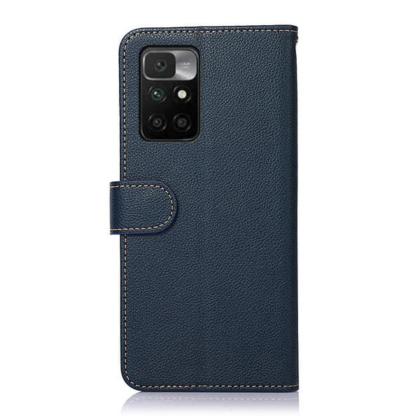KHAZNEH Xiaomi Redmi 10 Plånboksfodral - Blå