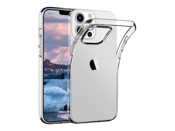 dbramante1928 Greenland - Baksidesskydd för mobiltelefon - fastsnäppbar - 100 % återvunnen plast - klar - för Apple iPhone 12, 12 Pro