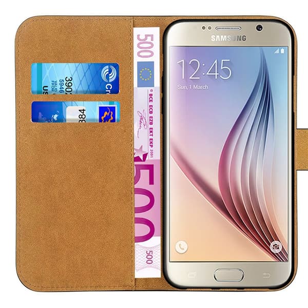 Samsung Galaxy S7 - Læder cover / Beskyttelse
