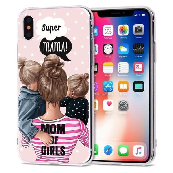 Mor til drenge mors dags gave super mor iPhone 13 12 Pro Max Mini iPhone 13