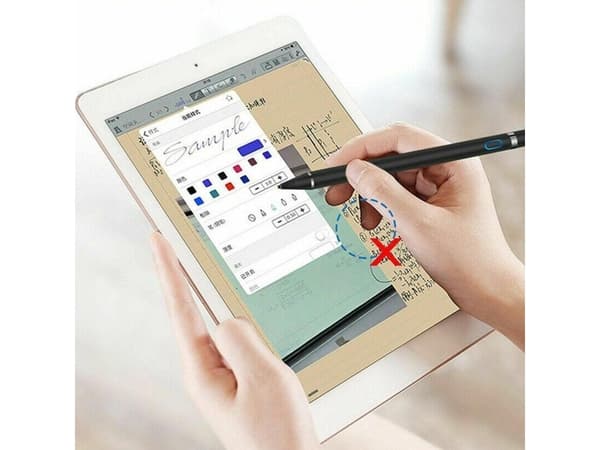 Strado Universal precision capacitive touchscreen stylus Active Stylus Pen (White) universal