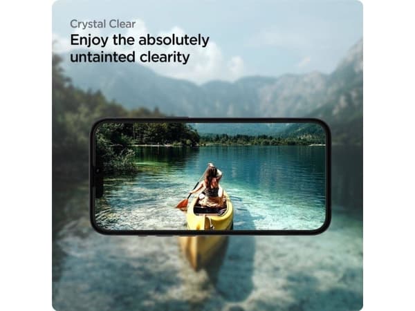 Spigen AGL03387, Suojus, Apple, iPhone 13 / 13 Pro, 15,5 cm (6.1"), Musta