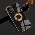Miniatyrbillede 1 af 9: Luksuriøst stilfuldt ‘iPhone 13 Mini’ etui med ringstander funktion Guld