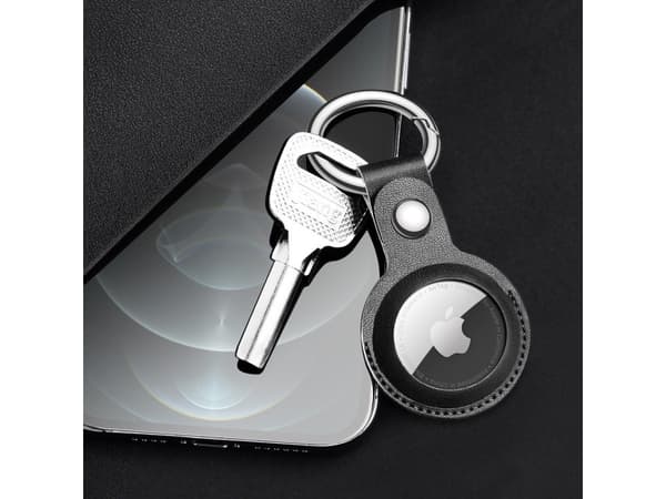 Dux Ducis Dux Ducis 4x silikoninen avaimenperän riipuskotelo Apple AirTag -paikantimelle (4 väriä: musta, vihreä, vaaleanpunainen, sininen)