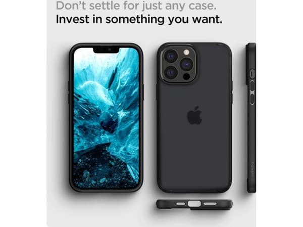 Spigen ACS03619, Etui, Apple, iPhone 13 Pro Max, 17 cm (6.7"), Sort