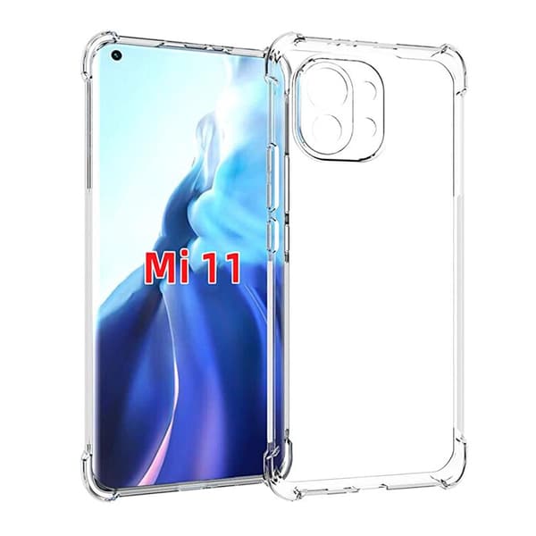 Skyddande Floveme Silikonskal - Xiaomi Mi 11 Lite
