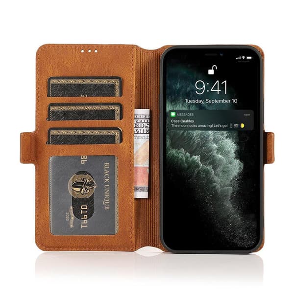 Praktiskt Floveme Plånboksfodral - iPhone 13 Mini