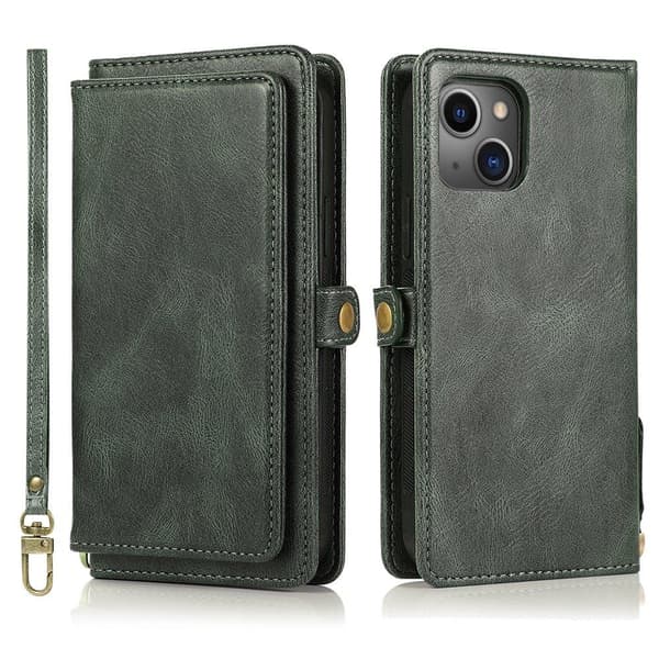 Praktiskt Kraftfullt Plånboksfodral - iPhone 13 Mini