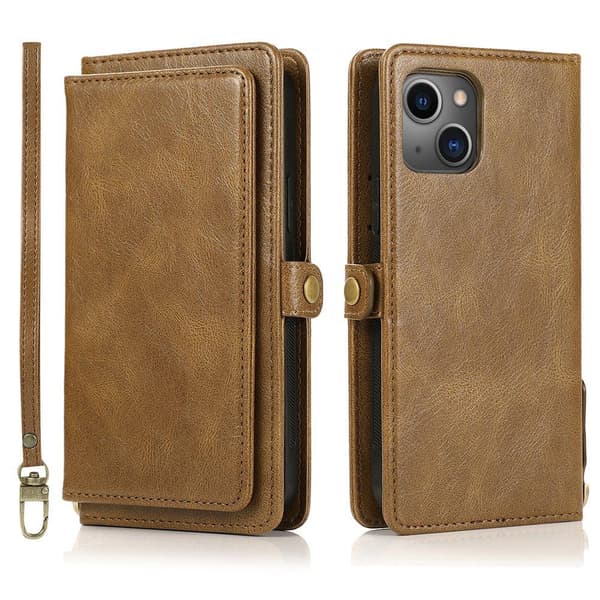 Praktiskt Kraftfullt Plånboksfodral - iPhone 13 Mini