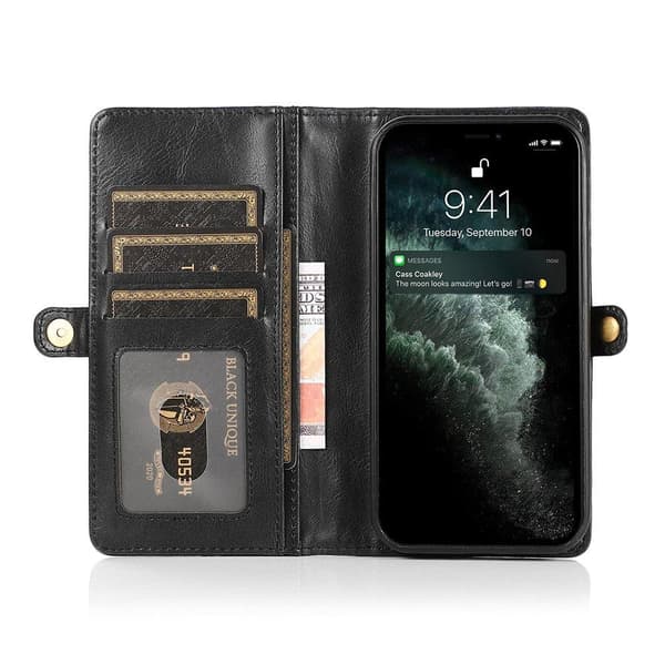 Praktiskt Kraftfullt Plånboksfodral - iPhone 13 Mini