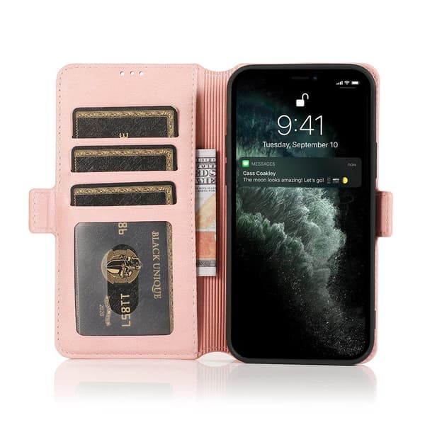 iPhone 13 Pro - Stilrent FLOVEME Plånboksfodral