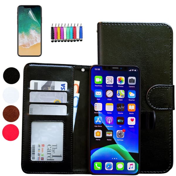 iPhone 13 Pro Max - Nahkakotelo / Suoja Brown