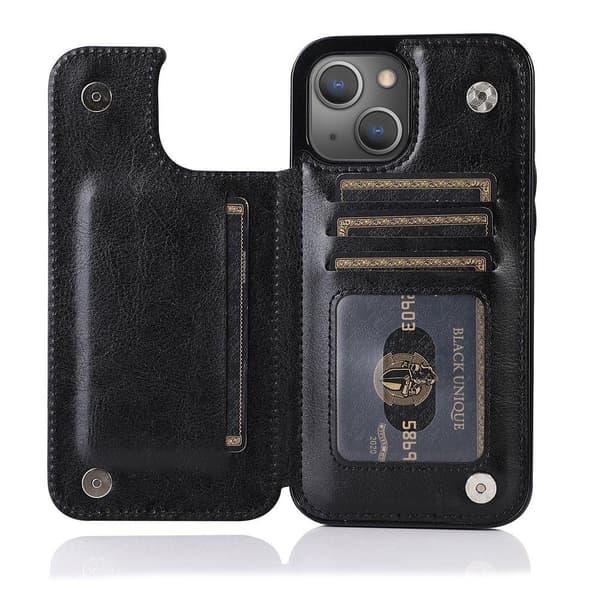 Elegant Smidigt Skal med Kortfack - iPhone 13