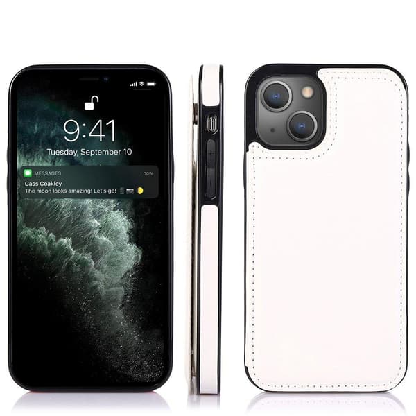 Genomtänkt Skal med Kortfack - iPhone 13 Mini