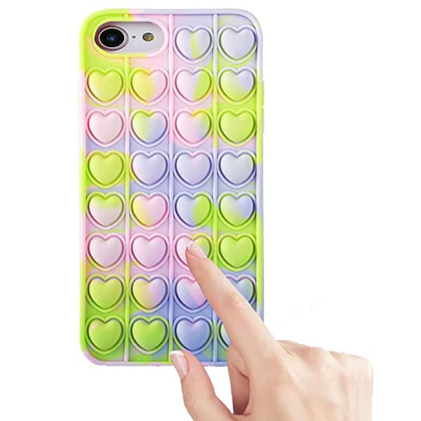 iPhone 7 - Skyddande Stressavlastande Fidget Pop It Skal