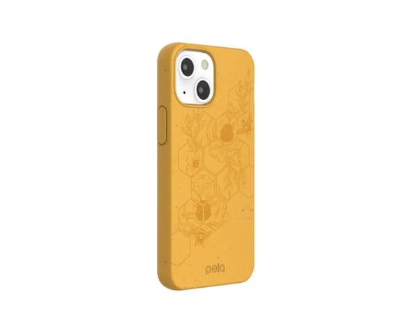 Pela Pela Classic Honey Eco-Friendly iPhone 13 mini Case - Hive Edition