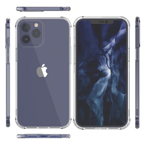 Stötdämpande FLOVEME Silikonskal - iPhone 13 Pro