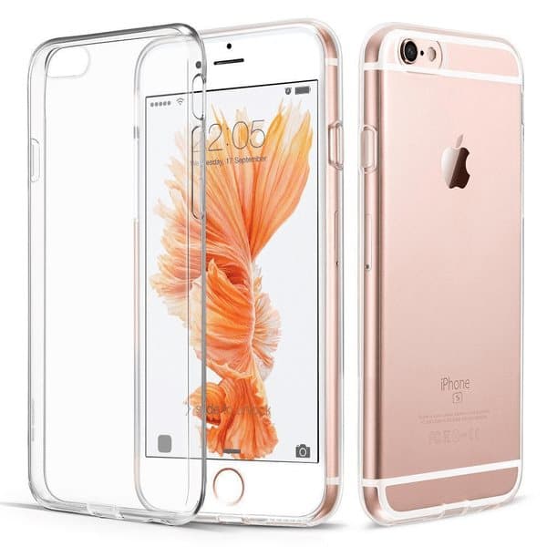 Genomskinligt Slimmat Skal iPhone 6/7/8/X/11/12/13 6/6s