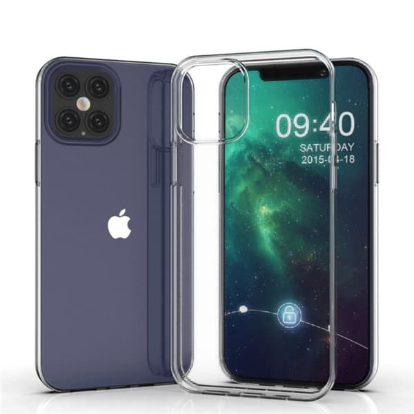 Genomskinligt Slimmat Skal iPhone 6/7/8/X/11/12/13
