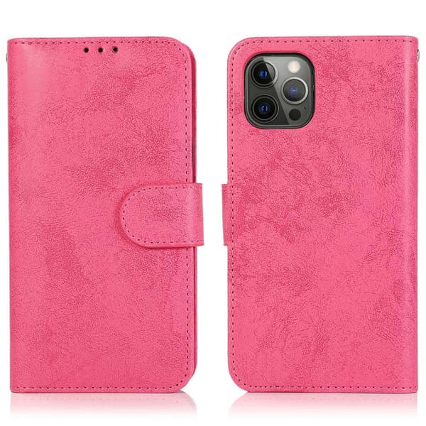 Skyddande Pl�nboksfodral LEMAN - iPhone 13 Pro Max