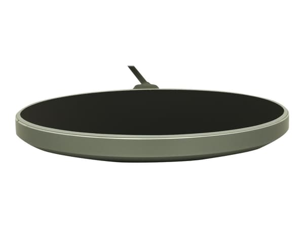 Rapoo XC150 - Trådløs ladepute - 10 watt - 2 A - sølv