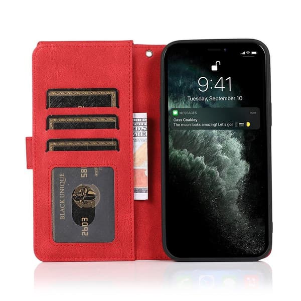 iPhone 12 Pro Max - Elegant Robust Plånboksfodral