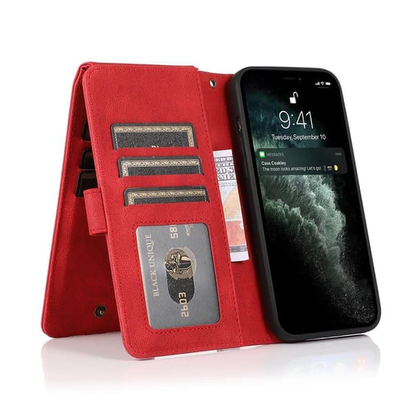 iPhone 12 Pro Max - Elegant Robust Plånboksfodral