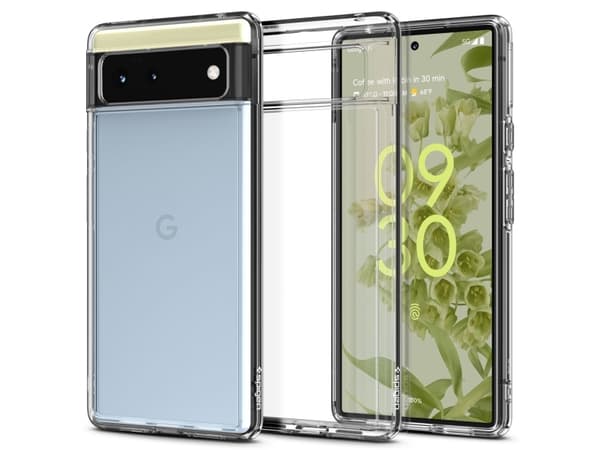 Spigen Ultra Hybrid, Omslag, Google, Pixel 6, 16,3 cm (6.4"), Transparent
