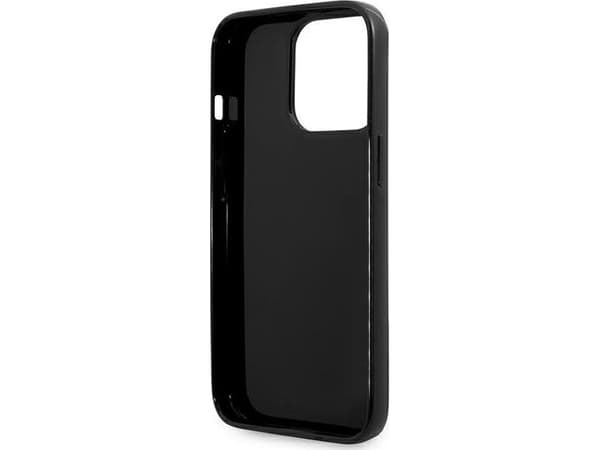 Fodral US Polo Assn US Polo US Polo US Polo USHCP13LUMHK iPhone 13 Pro / 13 6,1" svart/svart enfärgad hästlogotyp