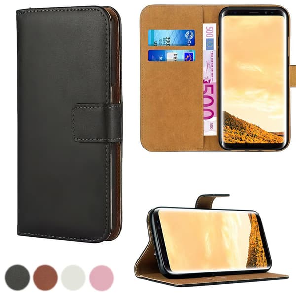 Samsung Galaxy S8 - Læder cover / Beskyttelse