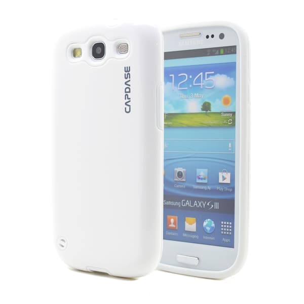 CAPDASE Polimor till Samsung Galaxy S3 i9300 (Vit) + Skärmskydd
