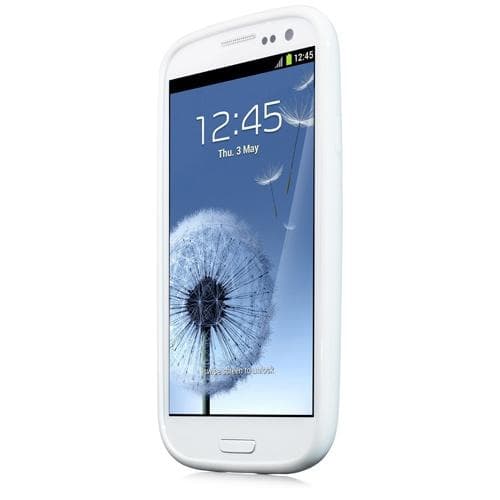 CAPDASE Xpose Sparko till Samsung Galaxy S3 i9300 (Vit) + Skärmskydd
