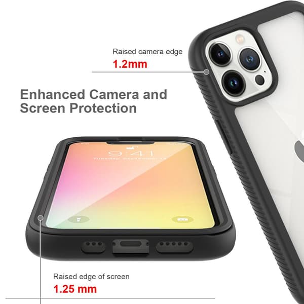 Defense360 Skal iPhone 13 Pro - Svart