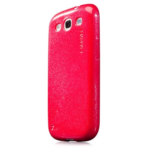 CAPDASE Xpose Sparko till Samsung Galaxy S3 i9300 (Röd) + Skärmskydd