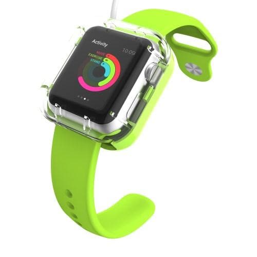 VCOER Skyddande laddningsskal till Apple Watch 38mm / 42mm - Grön