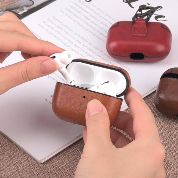 AirPods Pro fodral - Brun