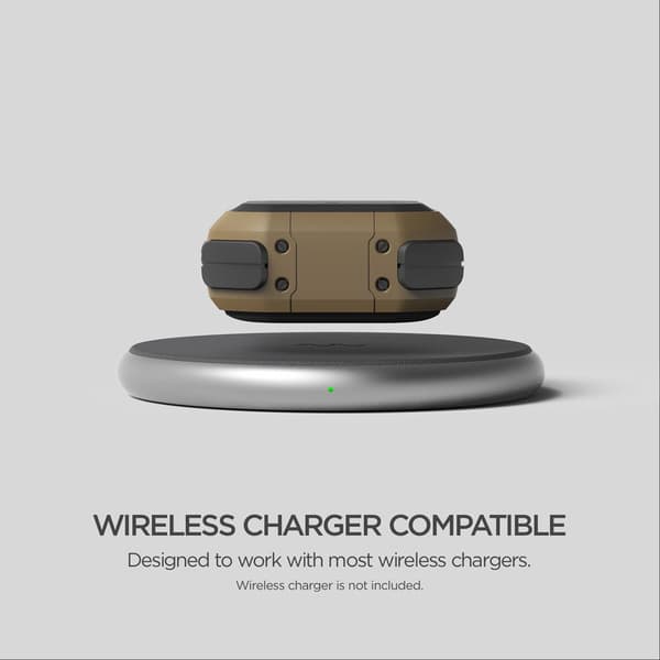 VRS DESIGN Active Skal Apple Airpods - Sahara Khaki