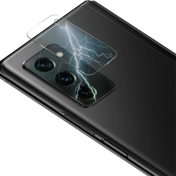 IMAK 2Pcs Pack Kameralinsskydd i Härdat Glas Galaxy Z Fold 2 - Clear