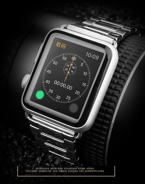 Smondor Rostfritt Stål Watchband till Apple Watch 42mm - Guld