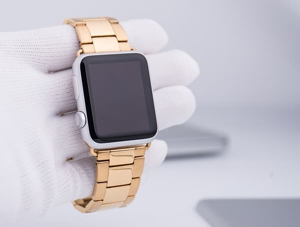 Smondor Rostfritt Stål Watchband till Apple Watch 42mm - Guld