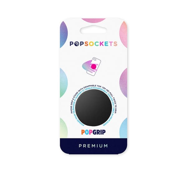 POPSOCKETS Aluminum Black Premium