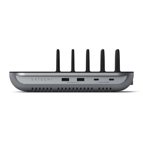 Satechi Dock5 USB-laddningsstation med trådlös laddning