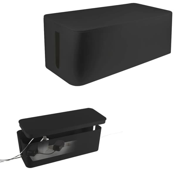 LogiLink Kabelbox - Kabelgömma L Svart