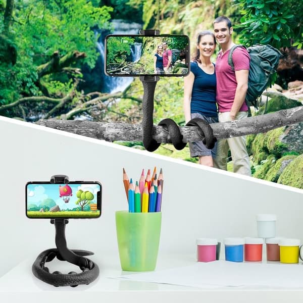 Celly Snake Flexibel selfie-stick - Svart