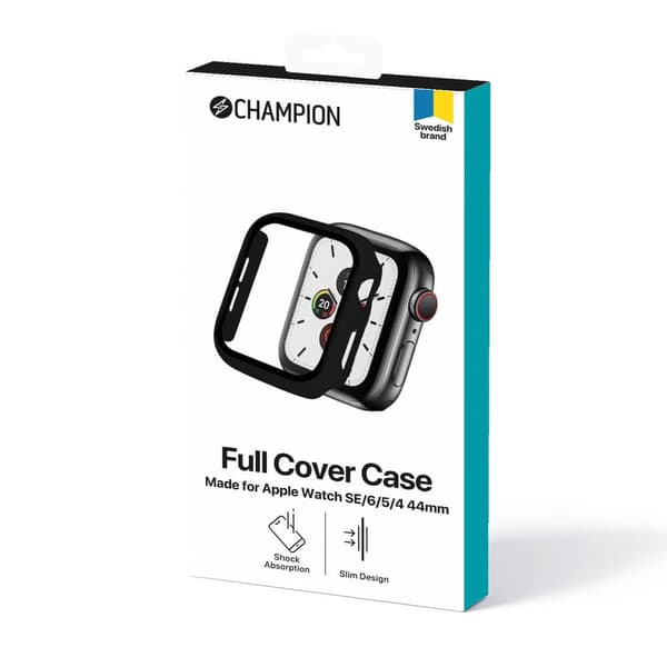 Champion Full skal Case Apple Watch SE/6/5/4 44mm Svart