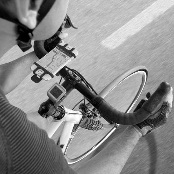 Mobilhållare för cykel/ barnvagn/ golfvagn Svart