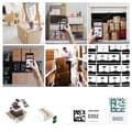 Miniatyrbild 3 av 4: Bluelounge Quick Peek - Smarta lageretiketter 100-pack