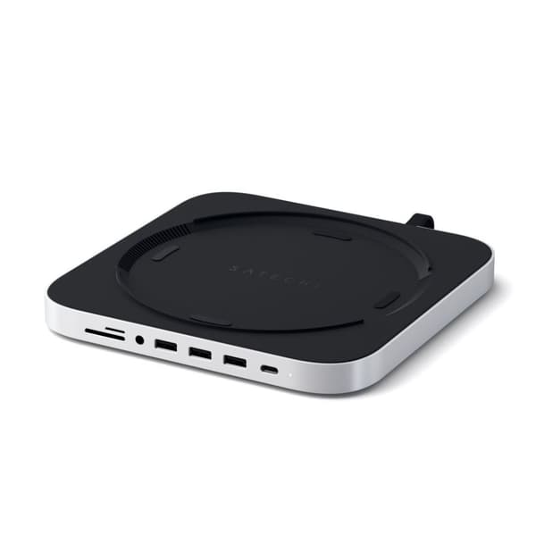 Satechi aluminiumstativ och hubb för Mac Mini