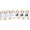 Miniatyrbild 5 av 10: Dudao 2x USB Väggladdare med built-in lightning 12 W Kabel Svart